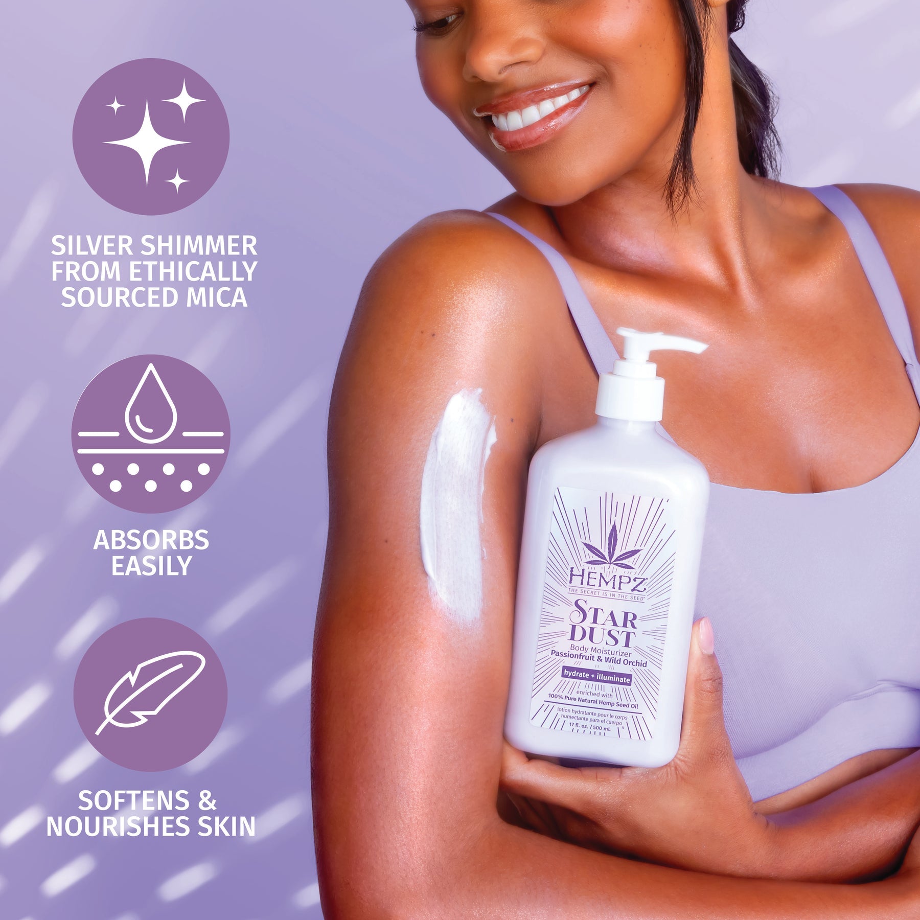 Hempz Star Dust Passionfruit Moisturizer