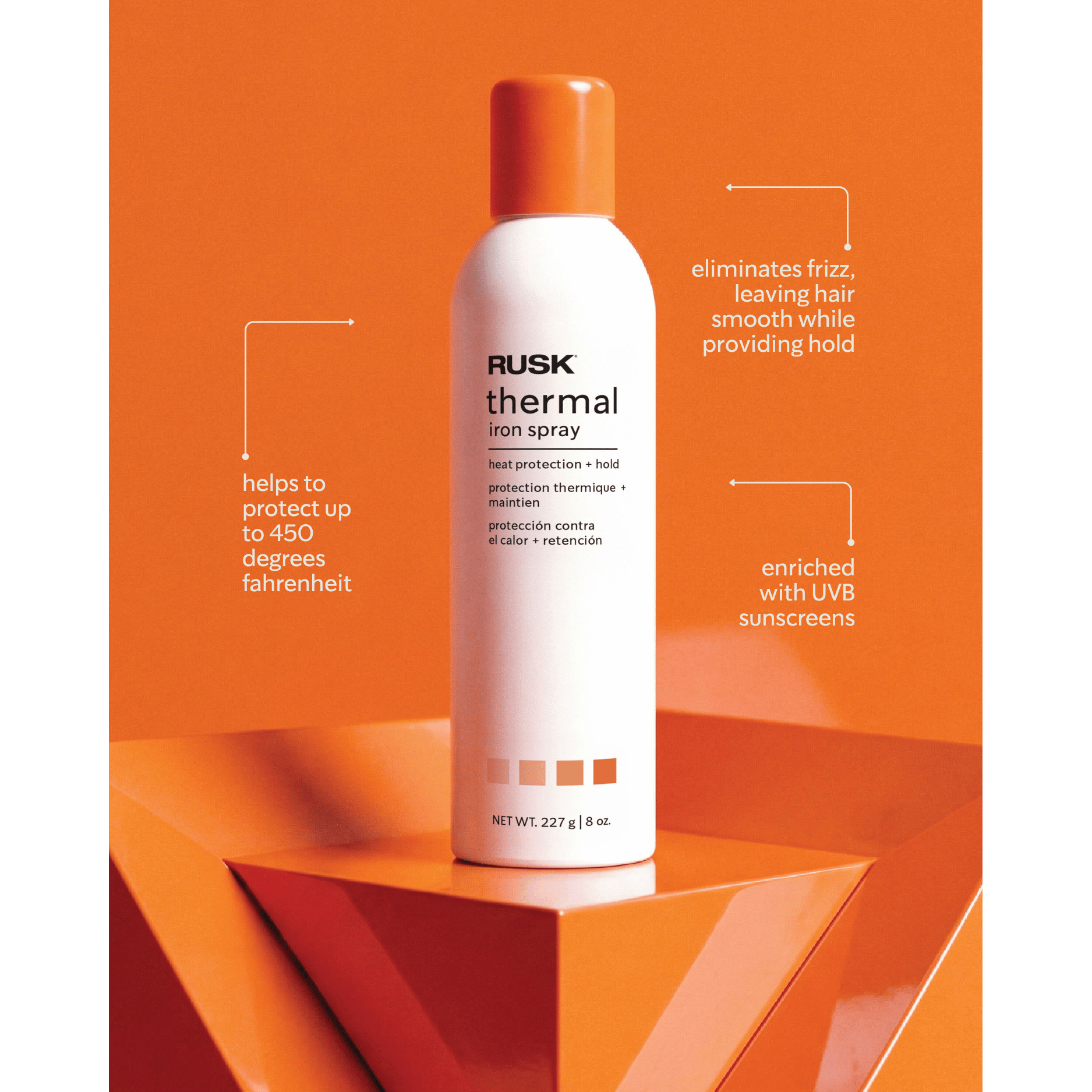 Rusk Thermal Iron Spray 8oz Secondary image