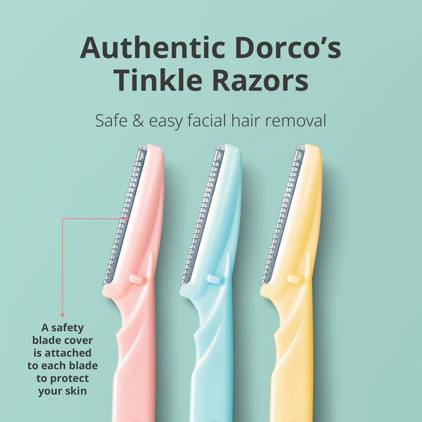 Dorco Tinkle Eyebrow Razor 3pk