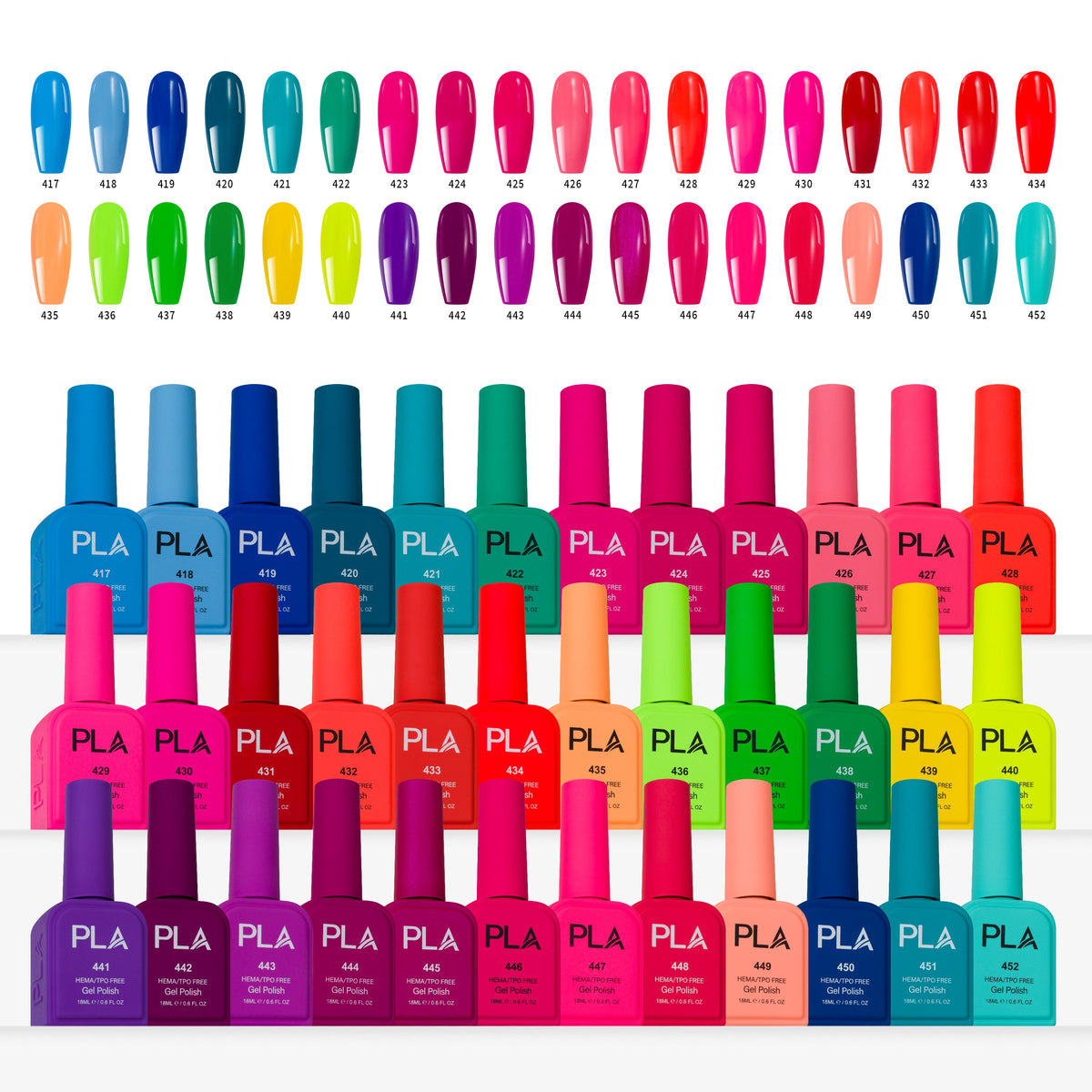 PLA ICON Vacation Mode collection - shades 417-452 Main image