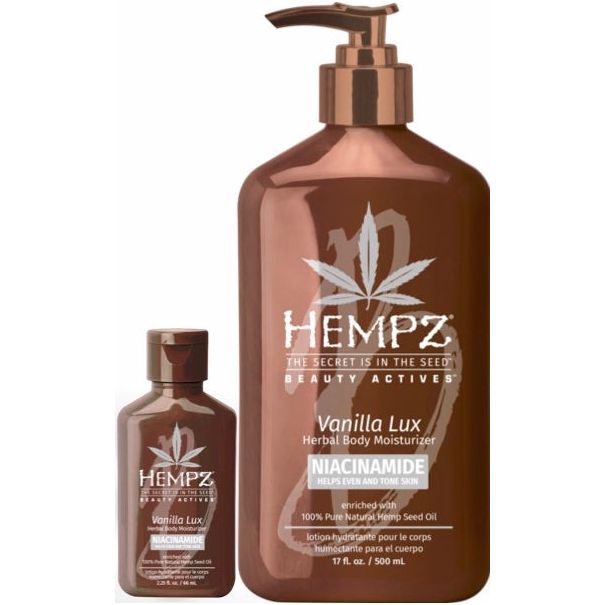 Hempz Vanilla Lux Body Moisturizer Lotion Main image