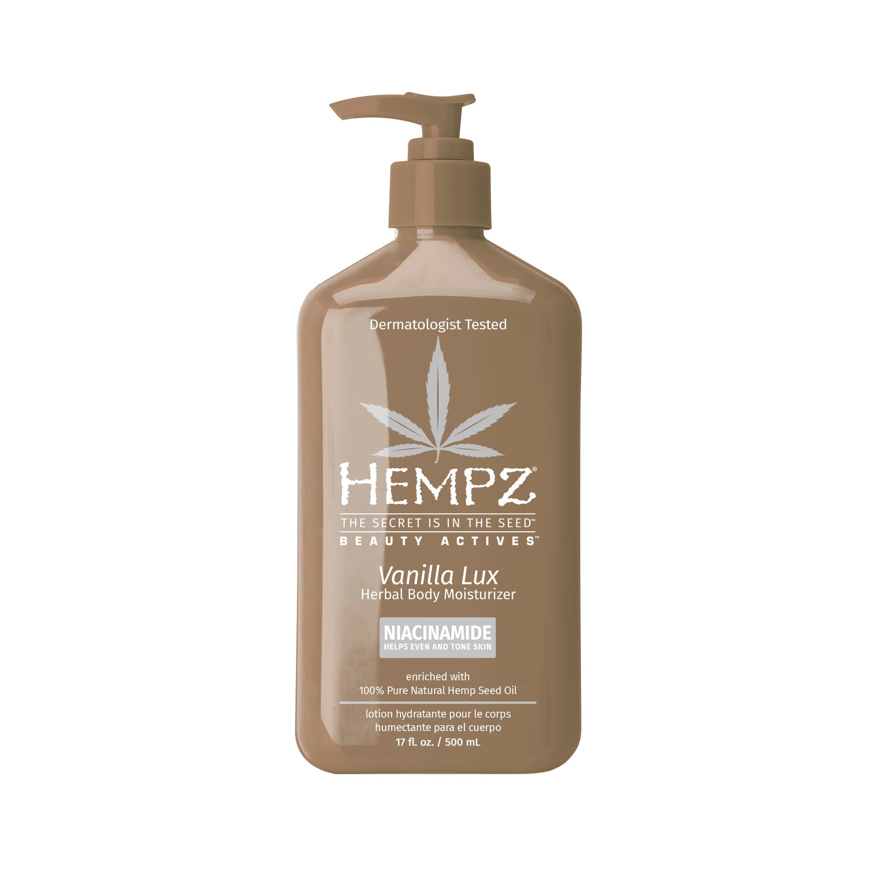 Hempz Vanilla Lux Body Moisturizer Lotion Secondary image