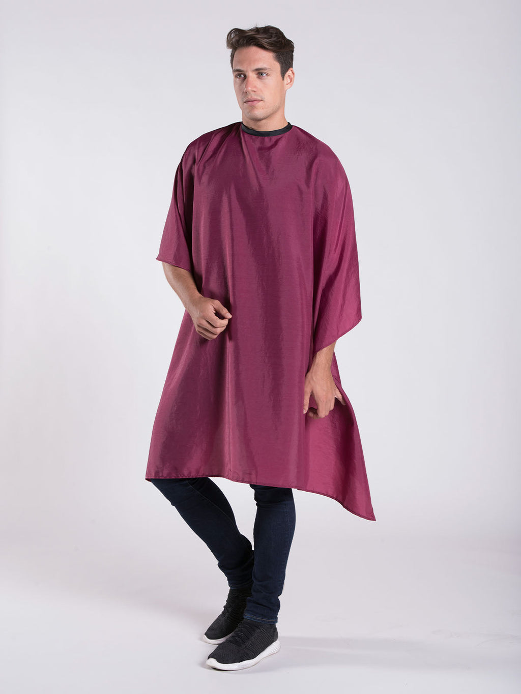 Betty Dain Premier Barber Styling Cape - Burgundy (900)