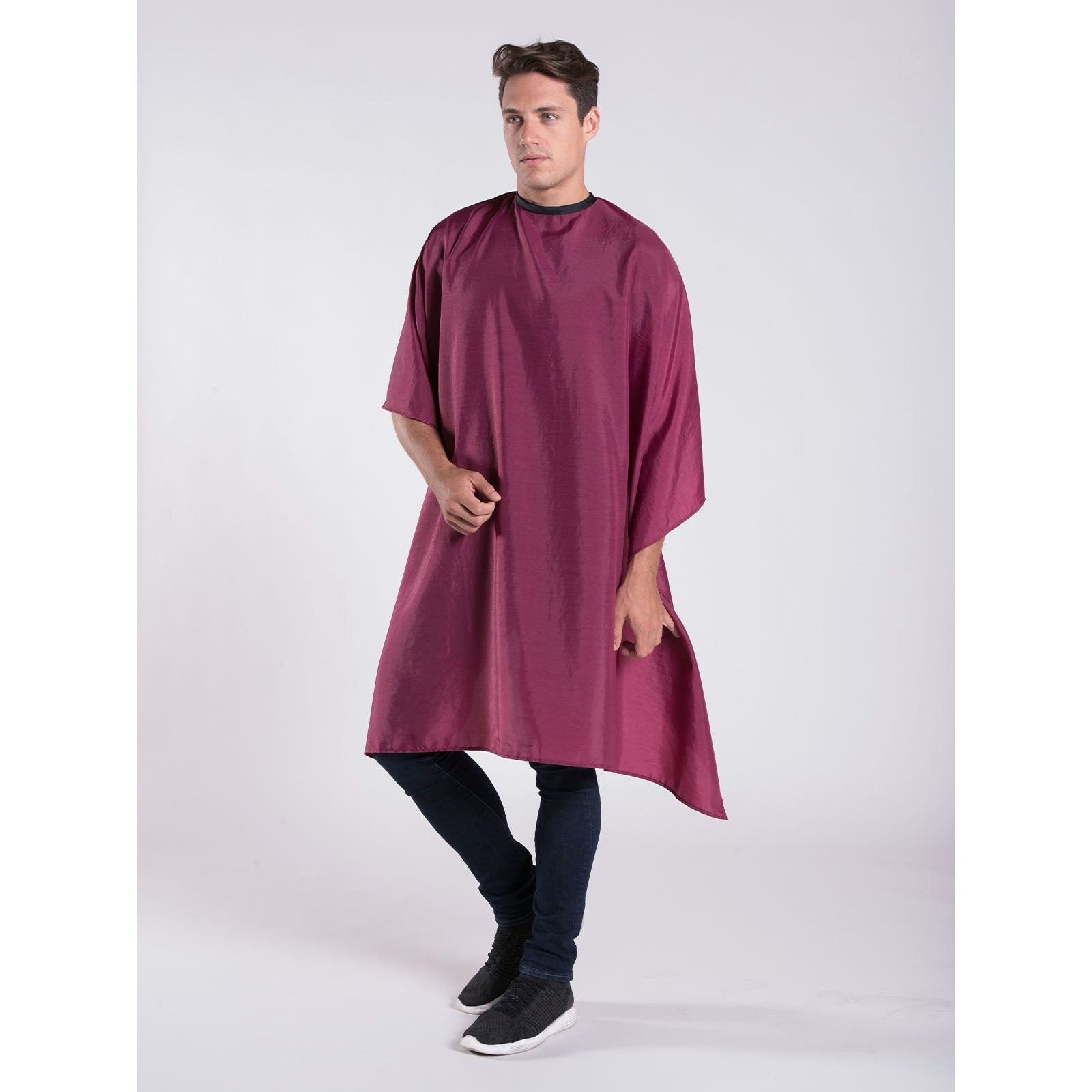 Betty Dain Premier Barber Styling Cape - Black (900) Secondary image