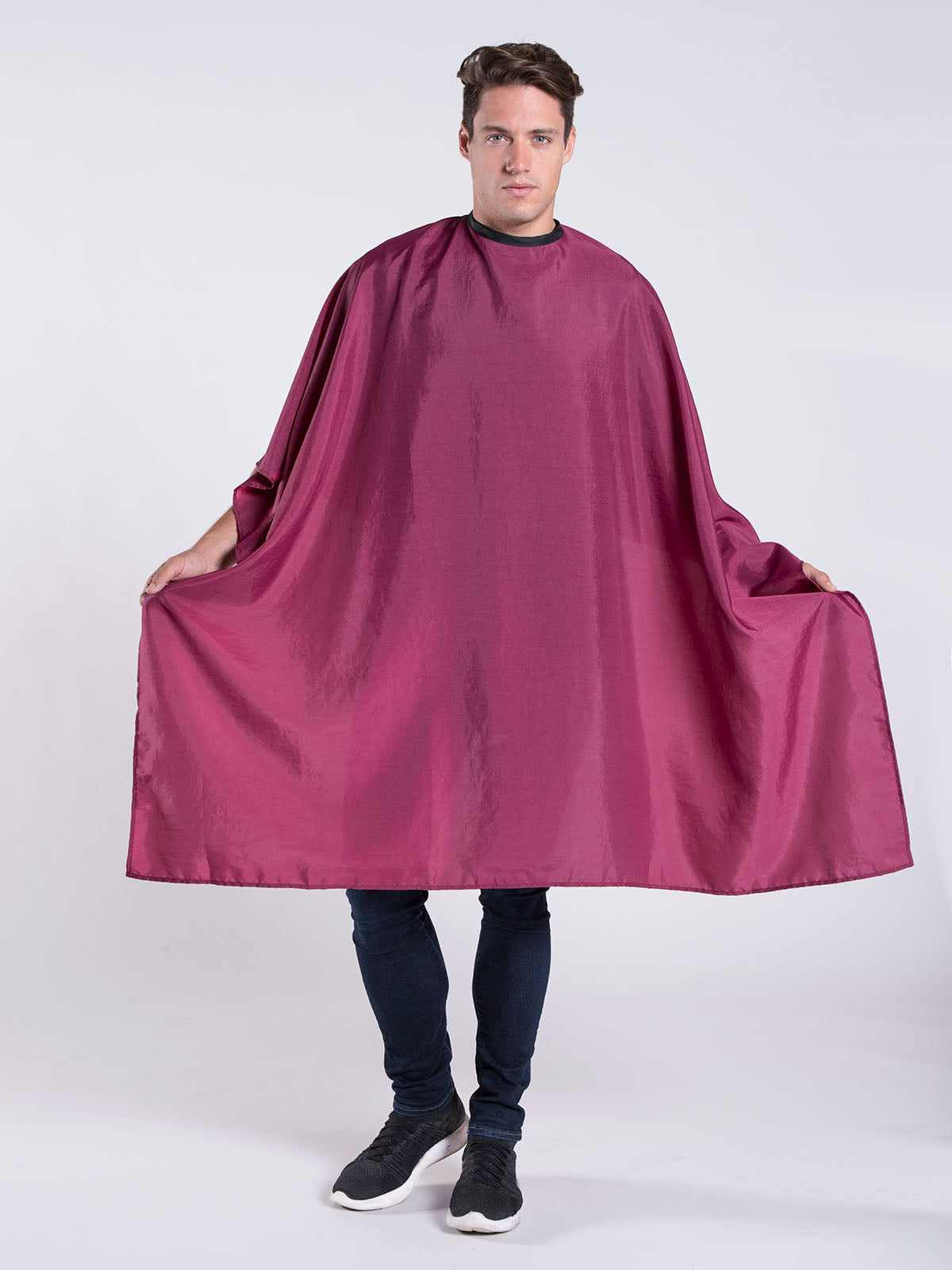 Betty Dain Premier Barber Styling Cape - Burgundy (900)