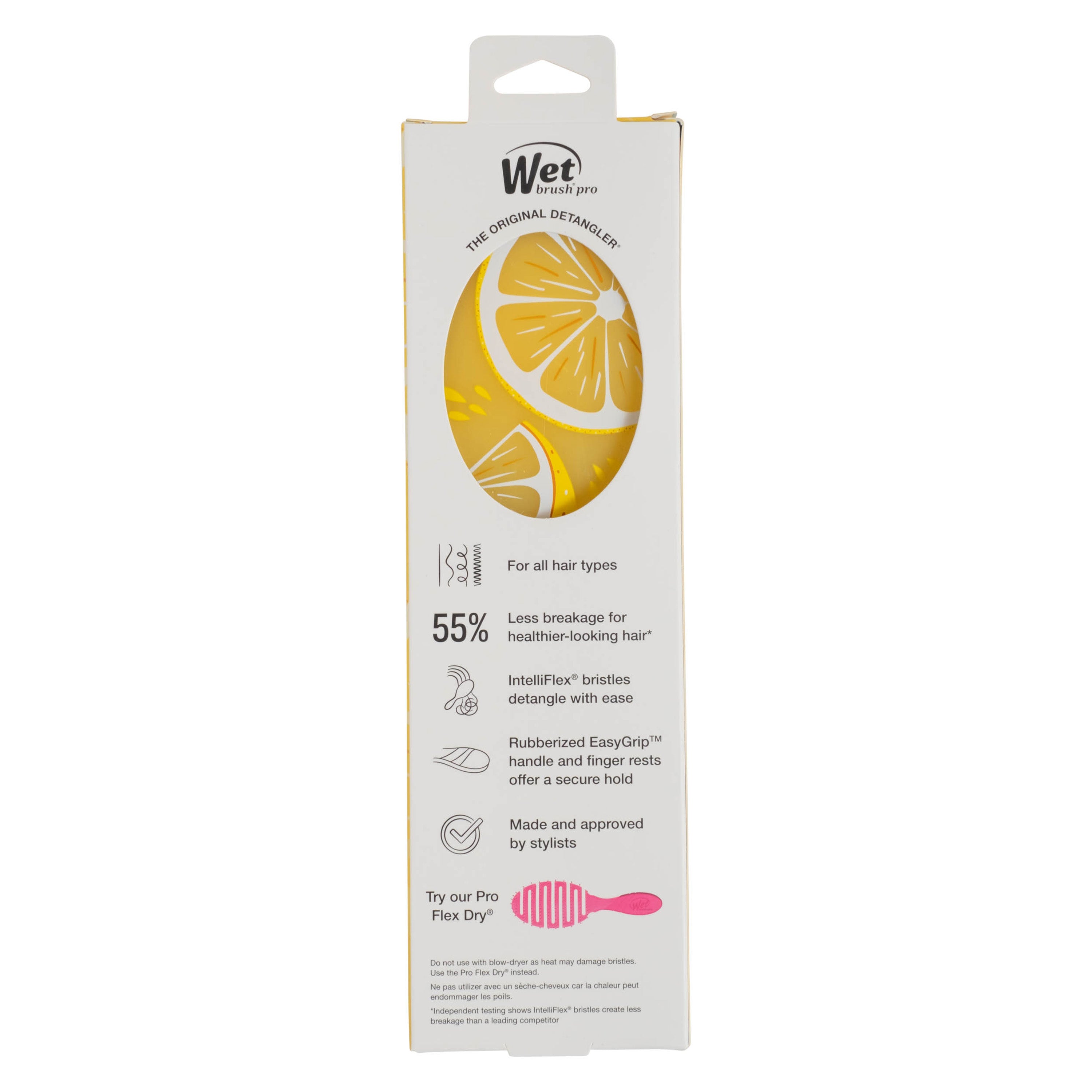 Wet Brush Pro Detangler - Tutti Fruitti - Lemon