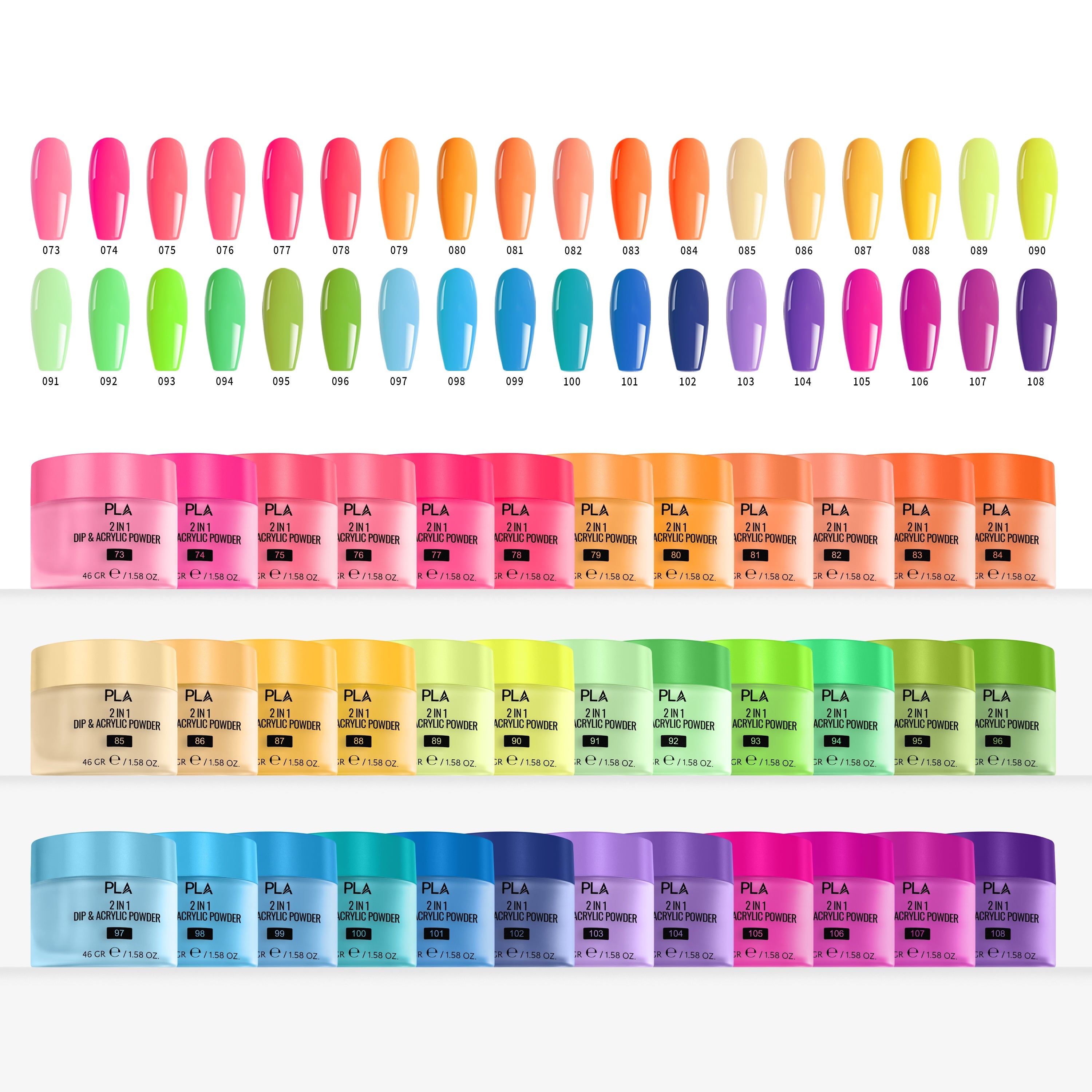 PLA What Happens in Vegas - Gel Collection (73-108)
