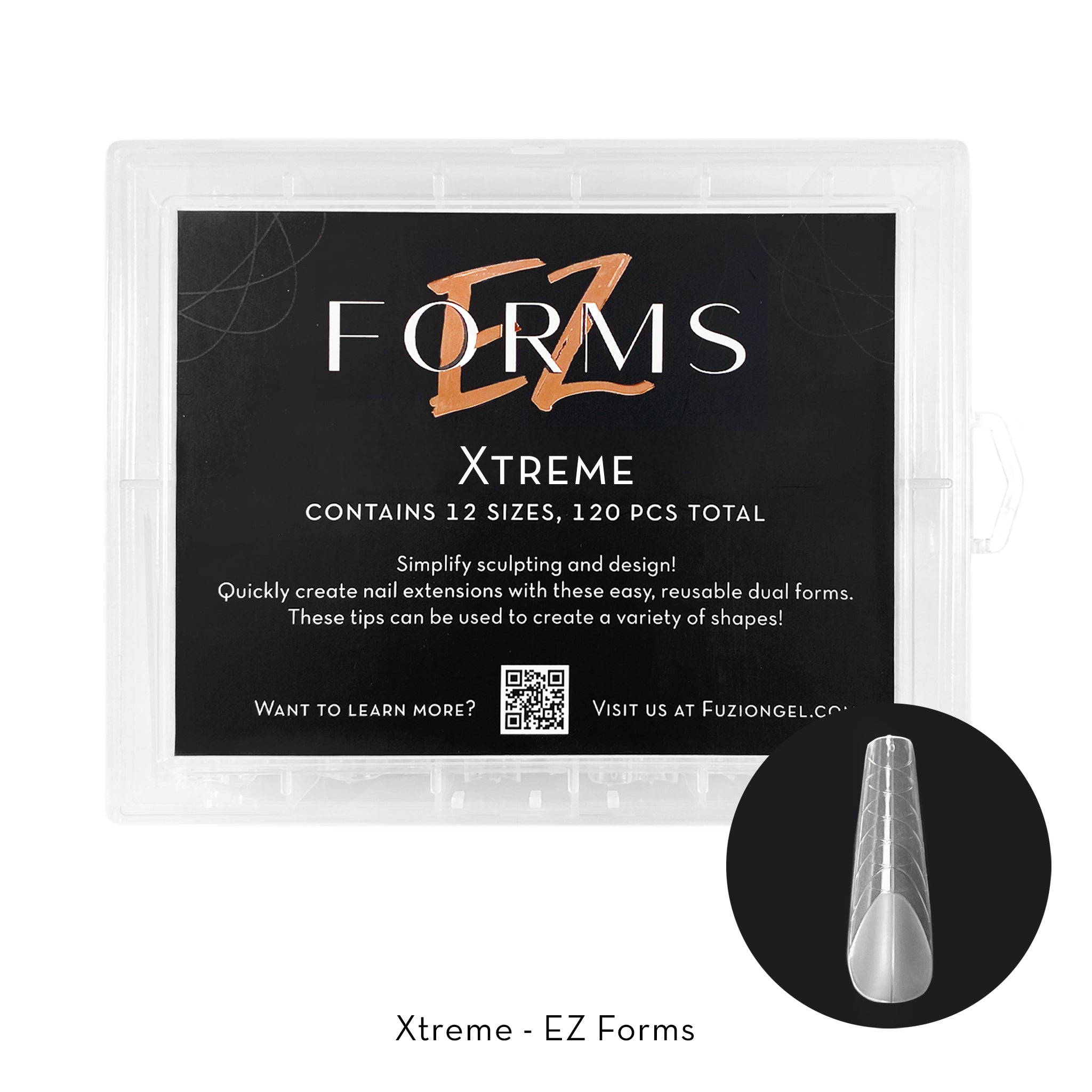 Fuzion EZ Gel System Forms - Xtreme  120pk Secondary image