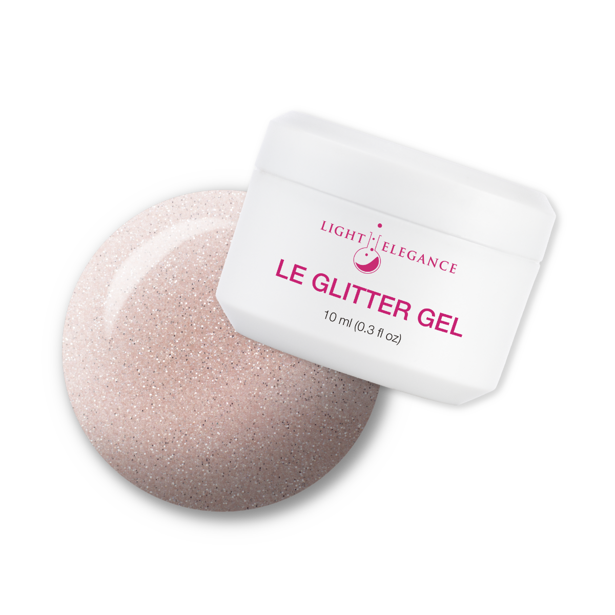 Light Elegance - A Couple Of Coconuts Glitter Gel - 10ml Main image