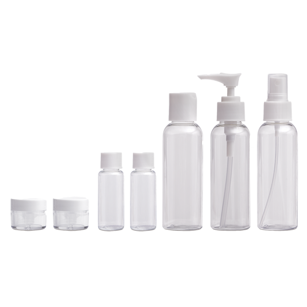 Soft N Style 7pc Travel Bottle Set (8069)