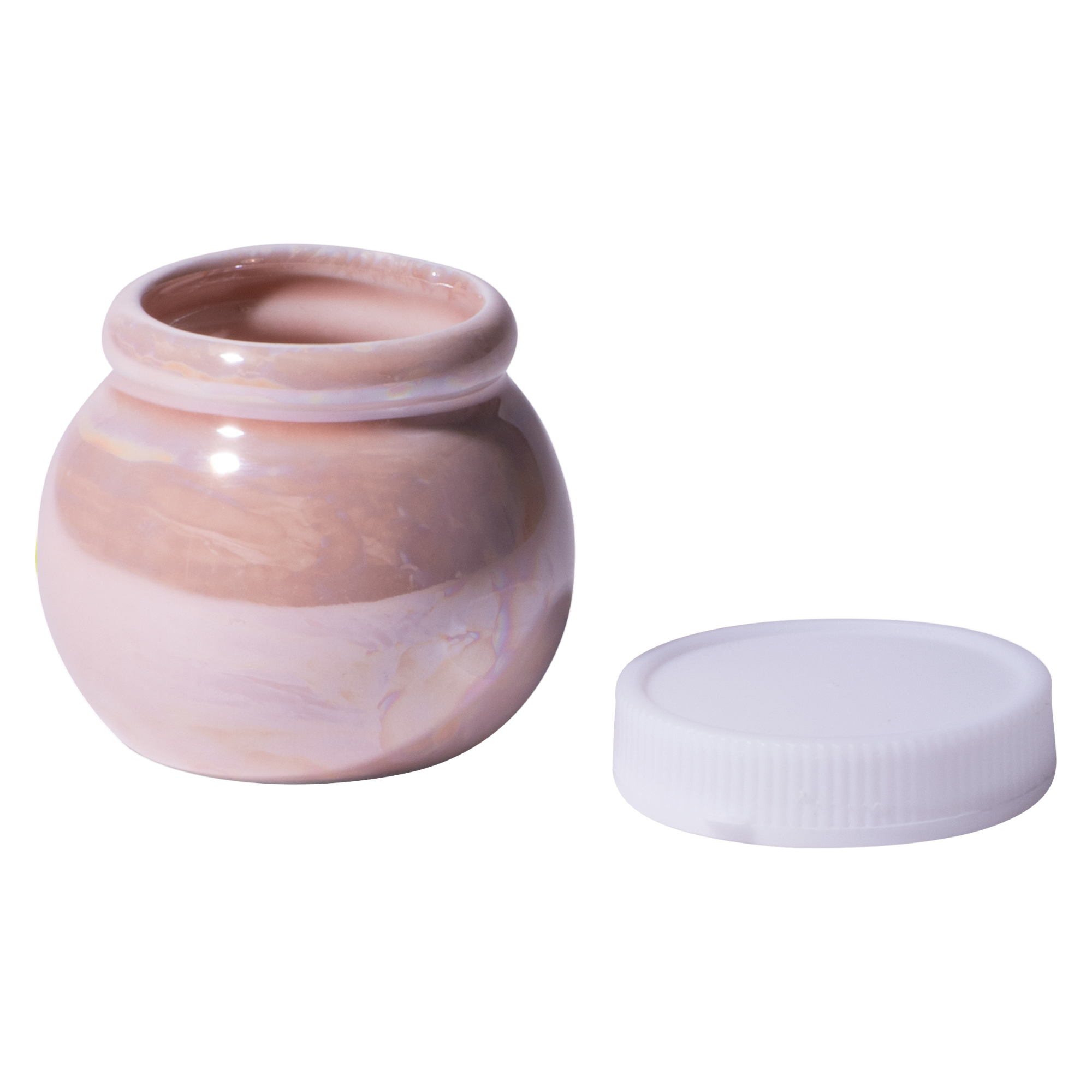 Debra Lynn Porcelain Jar With Lid Pink - 30ml (DL-C525) Secondary image