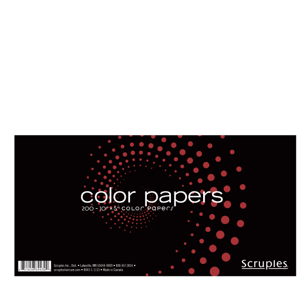 Scruples Color Papers 10" x 5" 200pk Secondary image