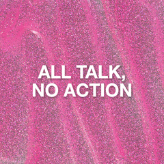 Light Elegance - P+ All Talk, No Action Glitter Gel Polish (10ml)