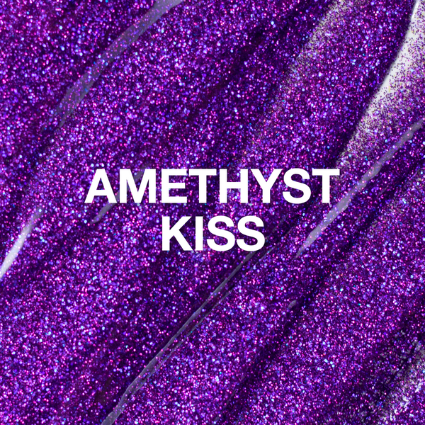 Light Elegance - P+ Amethyst Kiss Glitter Gel Polish (10ml)