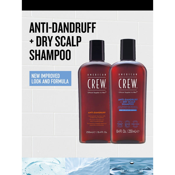 American Crew Anti-Dandruff + Dry Scalp Shampoo - 8.4oz