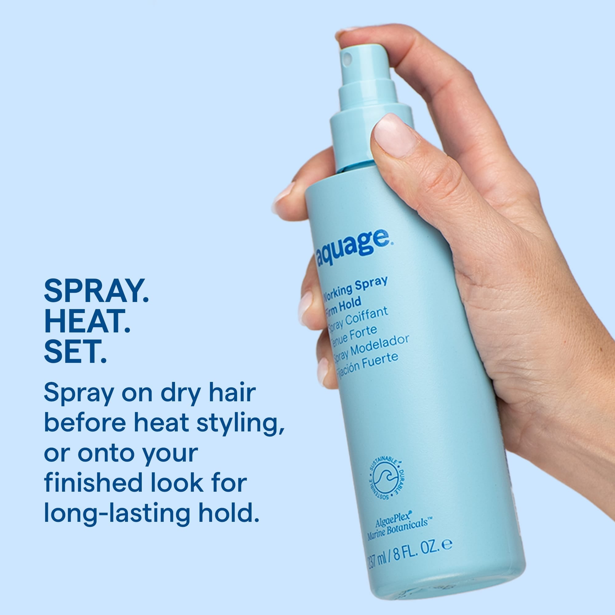 Aquage Working Spray 8oz LVOC Secondary image