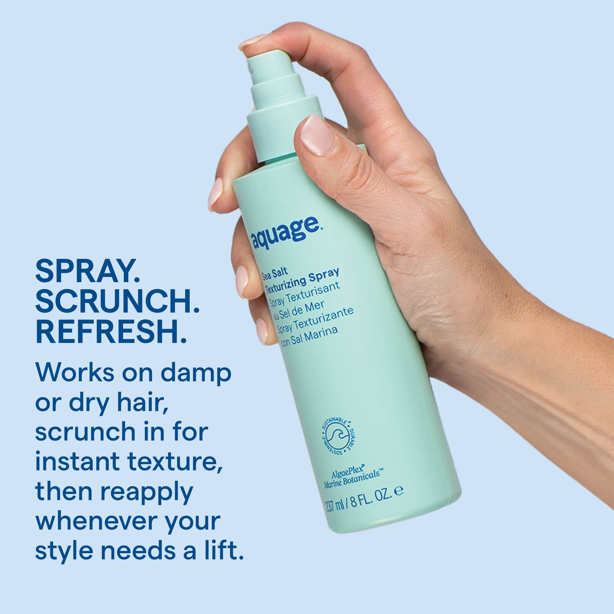 Aquage Sea Salt Texturizing Spray 8oz Secondary image