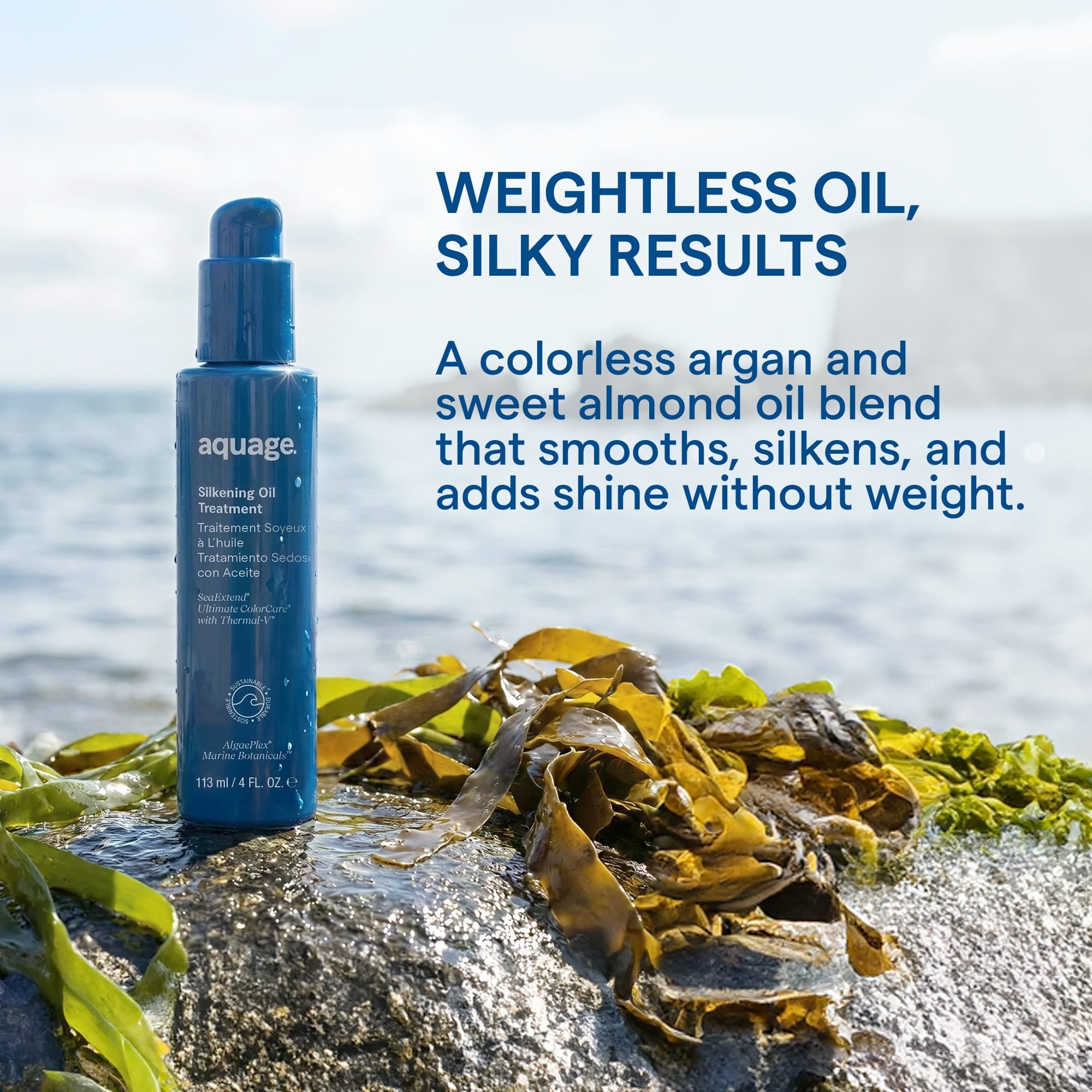 Aquage SeaExtend Silkening Oil Treatment 4oz Secondary image