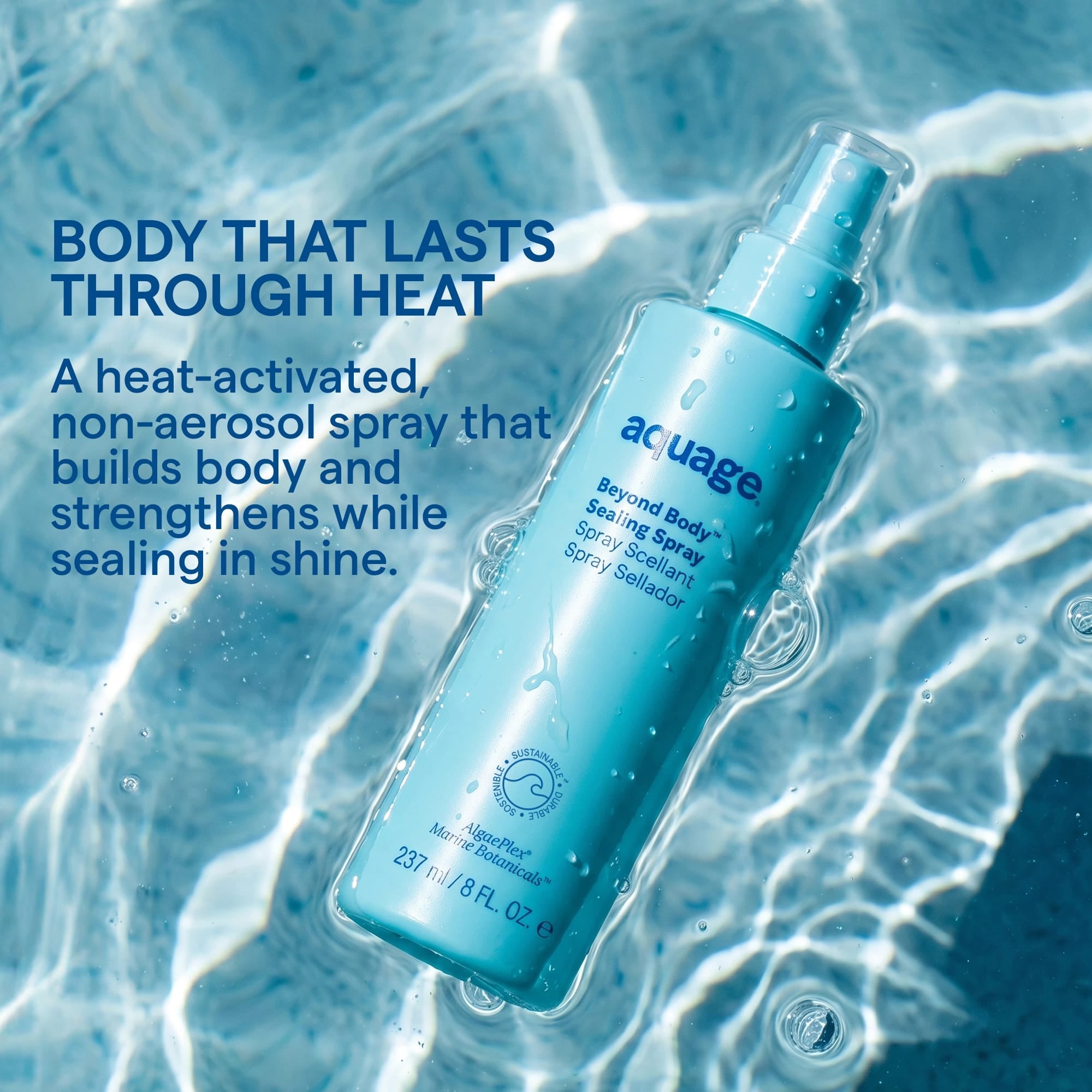 Aquage Beyond Body Sealing Spray 8oz Secondary image