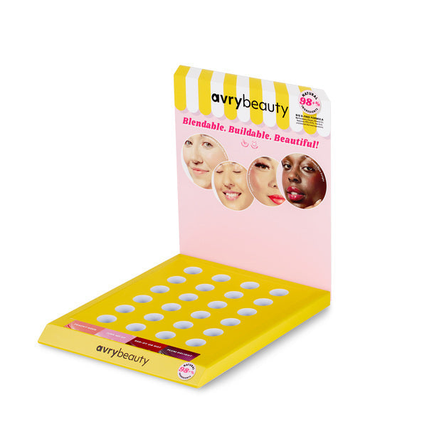 Avry Lip & Cheek Tinted Balm Display Kit