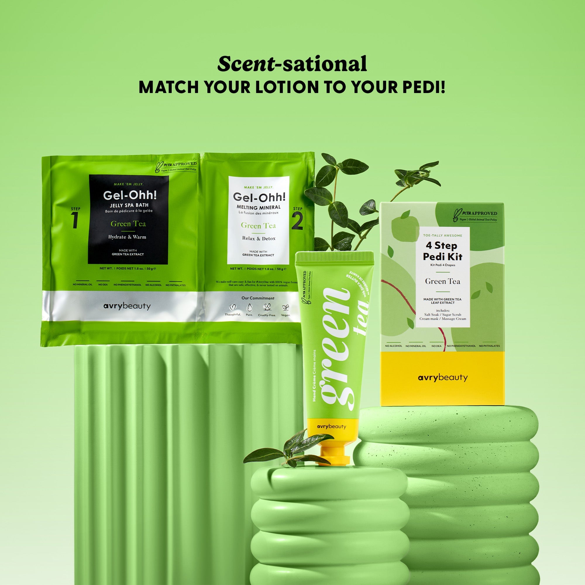 Avry Pedi (4 Step) Green Tea