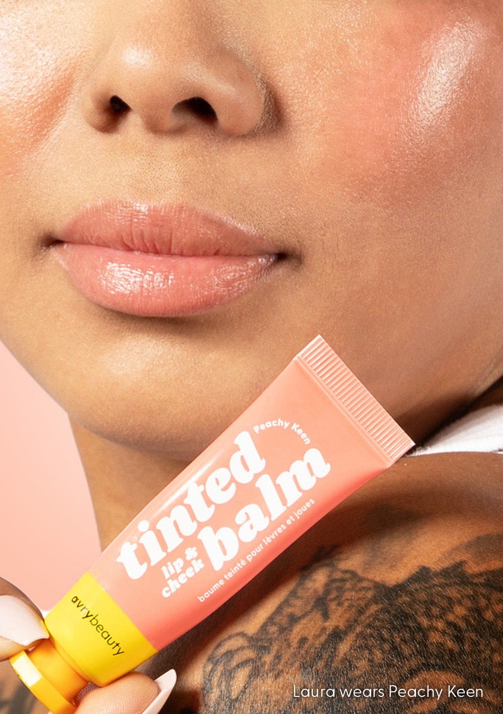 Avry Lip & Cheek Tinted Balm - Peachy Keen