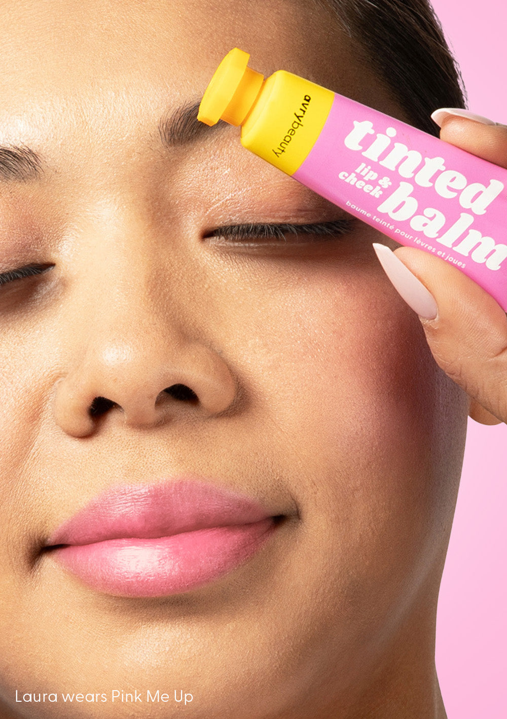 Avry Lip & Cheek Tinted Balm - Pink Me Up