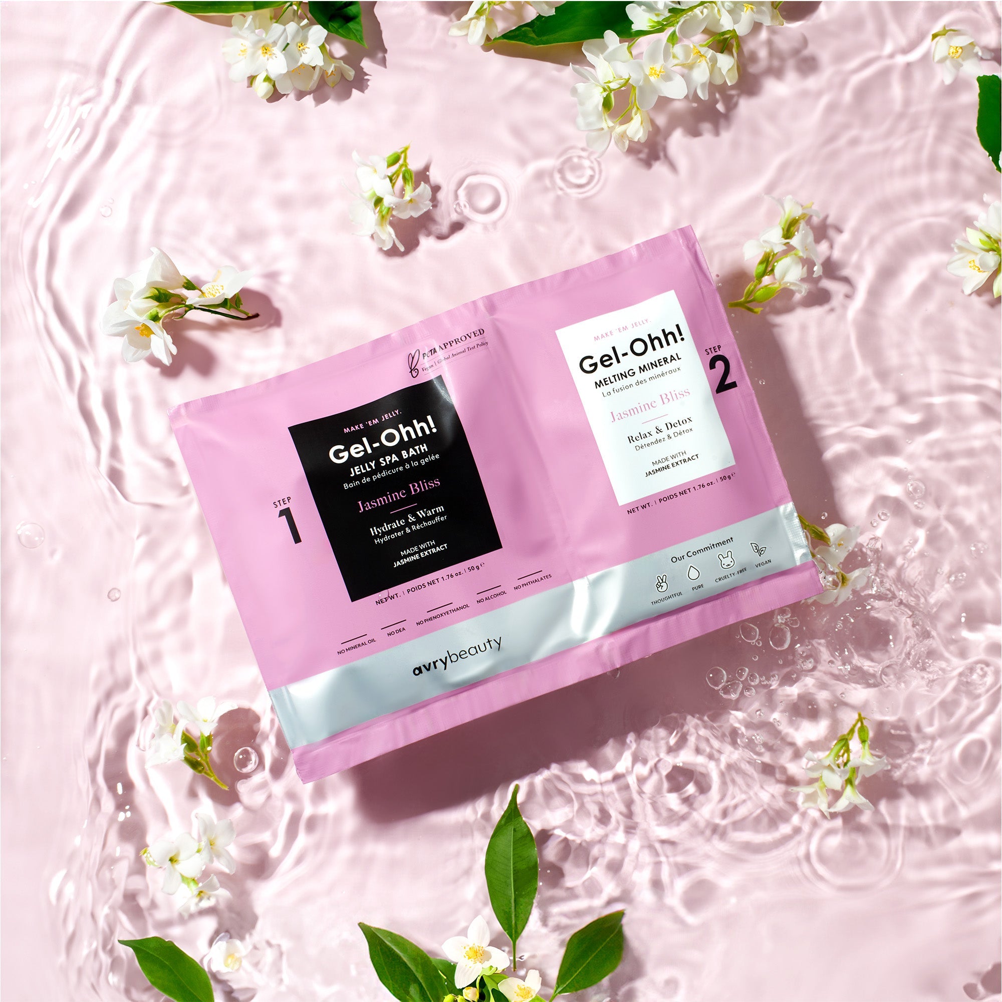 Avry Gel-Ohh Jelly Spa Bath - Jasmine