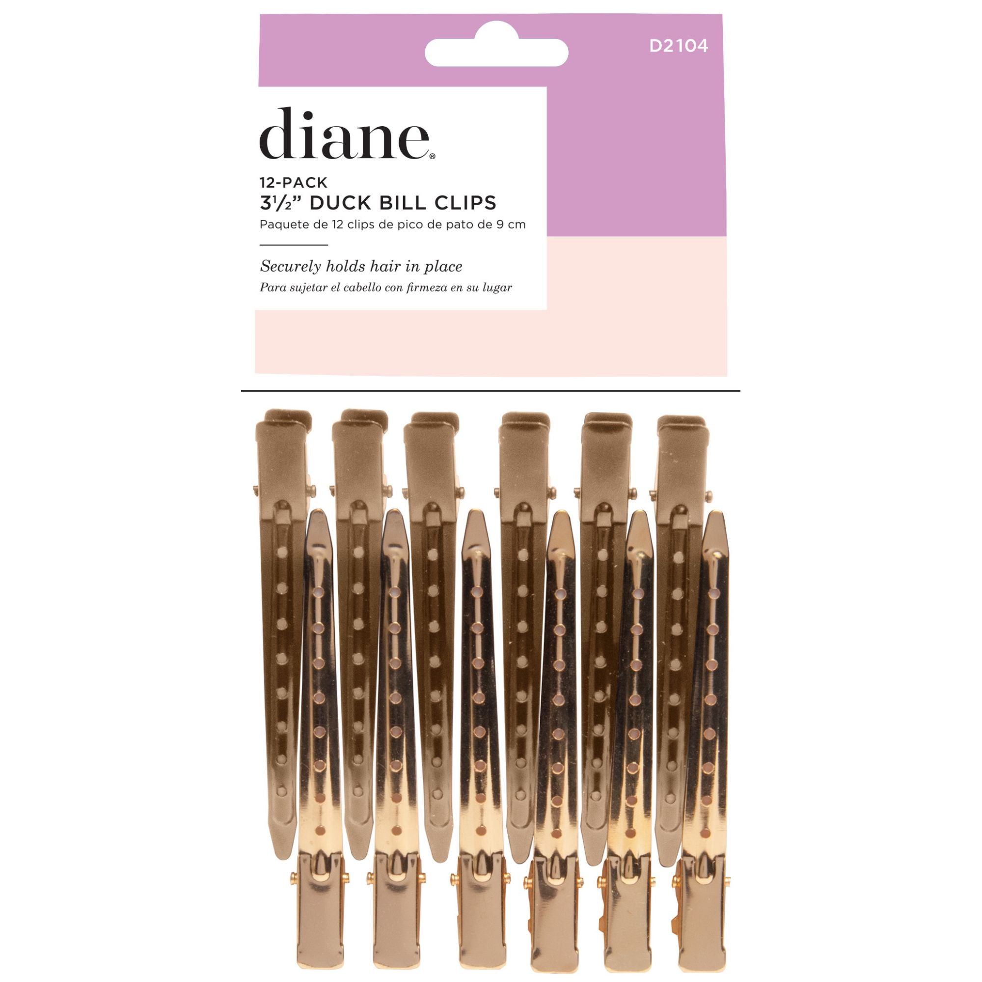 Diane 3 1/2 Duck Bill Clips 12pk Main image