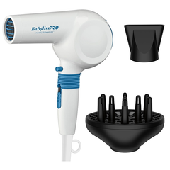 Babyliss Pro Nano Titanium Compact Midi Dryer White