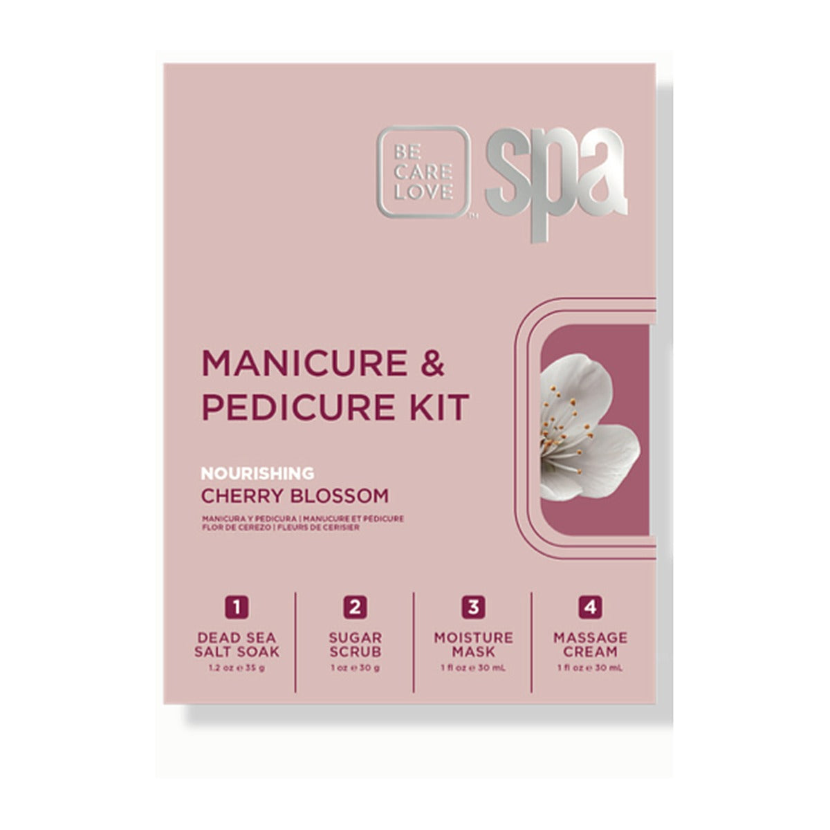 Be Care Love Cherry Blossom 4-Step Packet Box