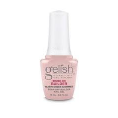 Gelish Brush On Builder Gel .5oz - Warm Sheer Shimmer