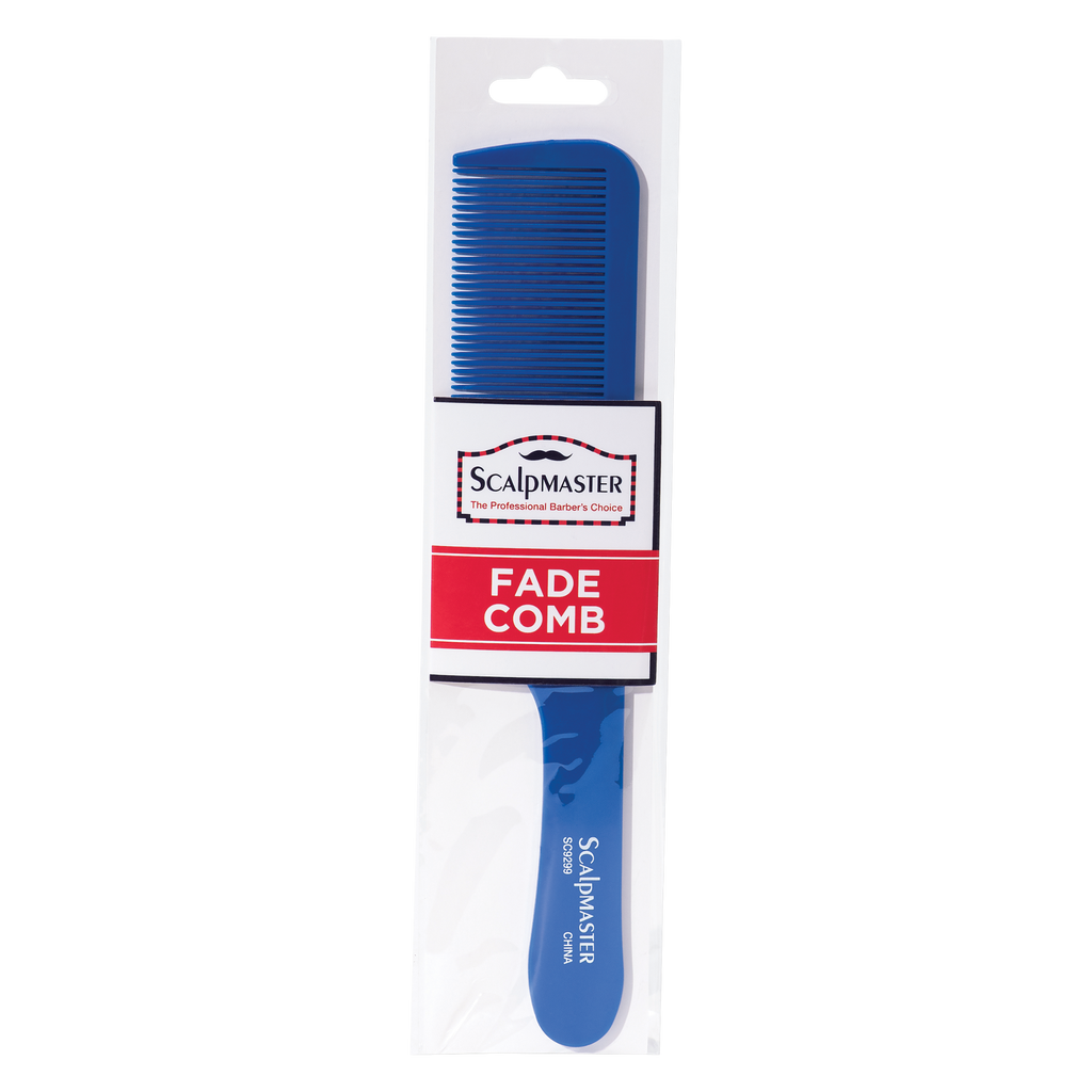 Scalpmaster Fade Comb - Blue (SC9299)