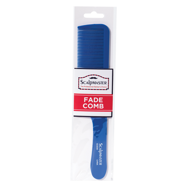 Scalpmaster Fade Comb - Blue (SC9299)