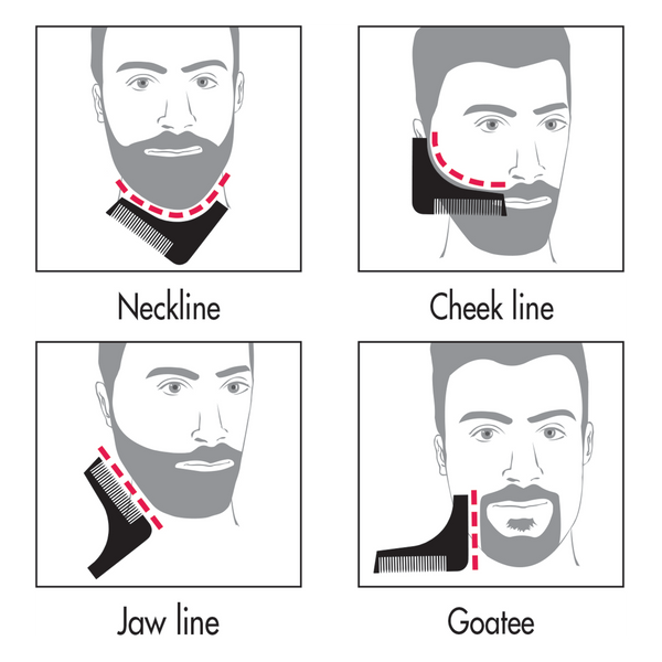 Scalpmaster Barber Beard Styling Tool (SC9293)