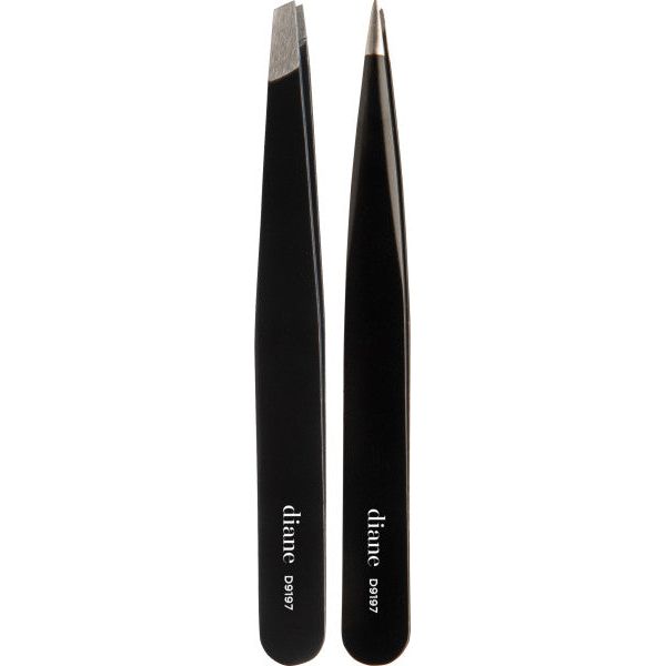 Diane 3 3/4" Point And Slant Tweezer Set Main image