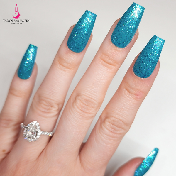 Light Elegance - P+ Cactus Makes Perfect Glitter Polish (15ml)
