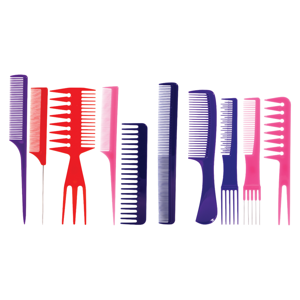 Aristocrat Assorted Comb Set in a Roll Up (AR-44)
