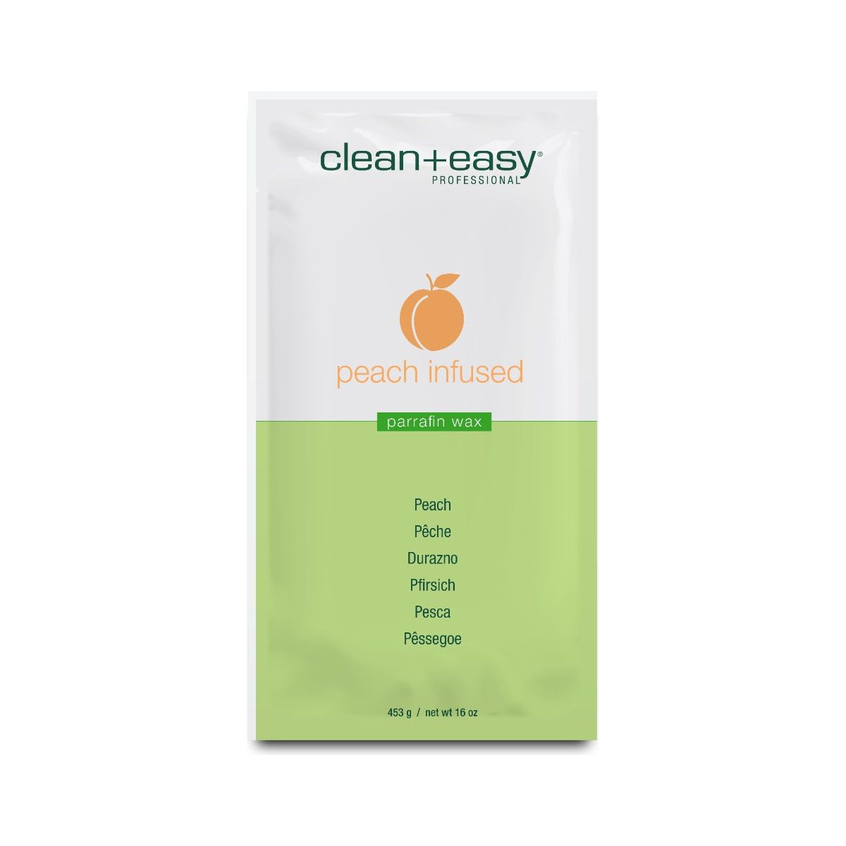 Clean + Easy Paraffin Wax 1lb - Peach Main image