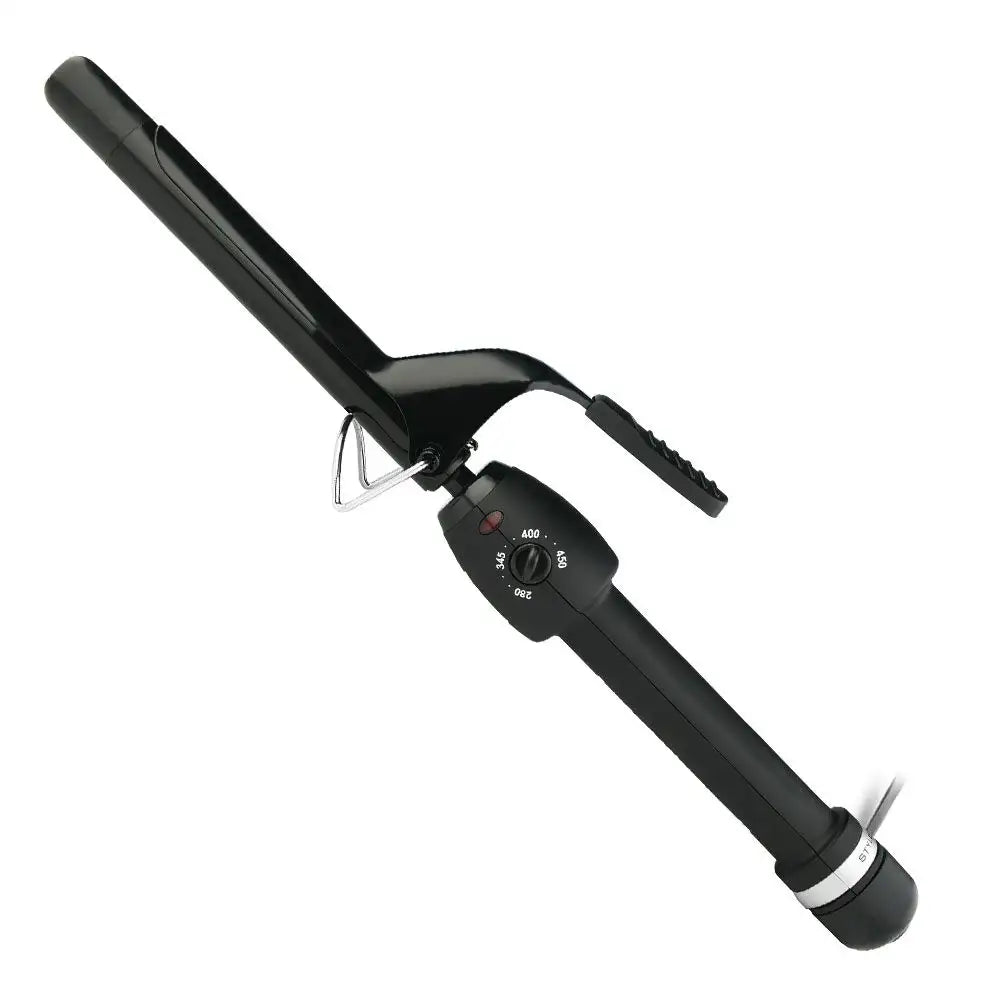 StyleCraft Black Gold Spring Curling Iron 3/4" Main image