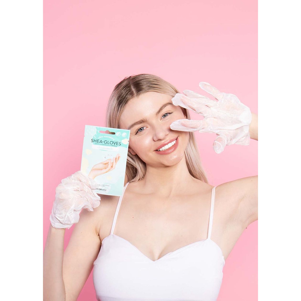 Avry Shea Butter Gloves - Chamomile Secondary image