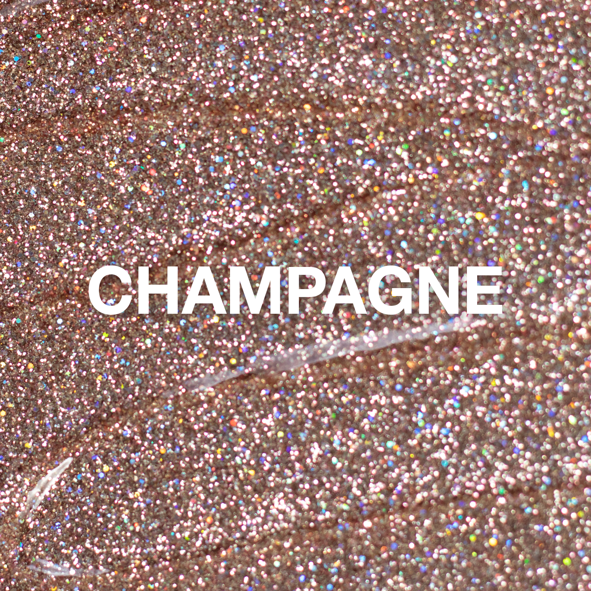 Light Elegance - Champagne Glitter Gel 10ml Secondary image