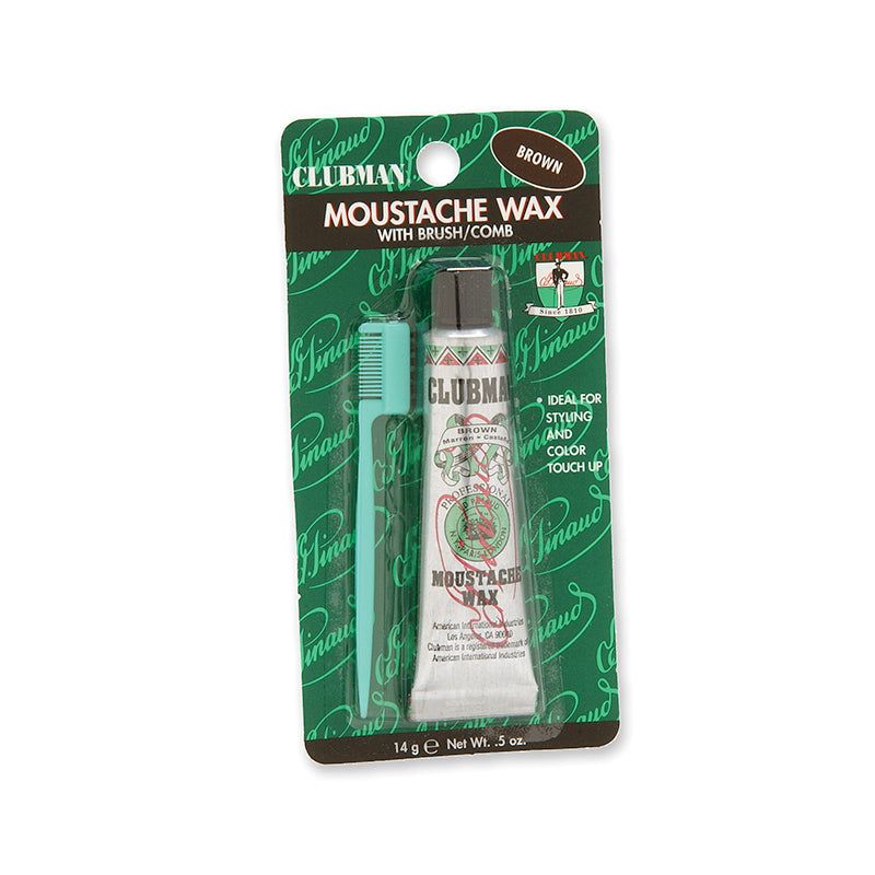 Clubman Moustache Wax Brown 0.5oz Main image