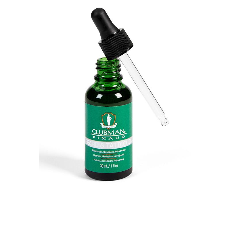 Clubman Beard & Tattoo Oil 1oz