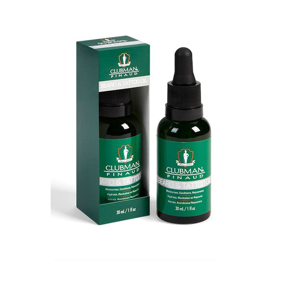 Clubman Beard & Tattoo Oil 1oz