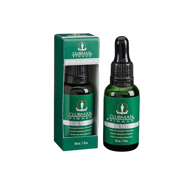 Clubman Beard & Tattoo Oil 1oz