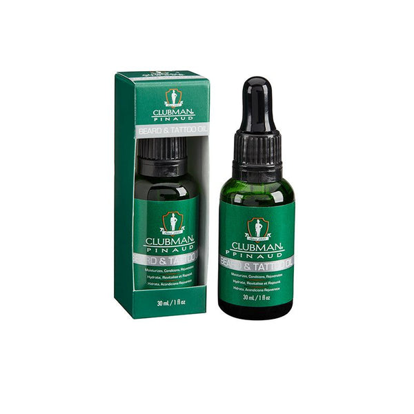 Clubman Beard & Tattoo Oil 1oz