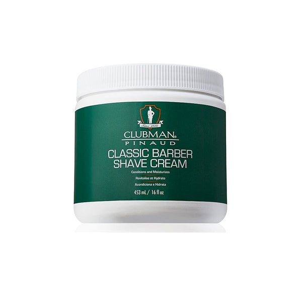 Clubman Classic Barber Shave Cream 16oz