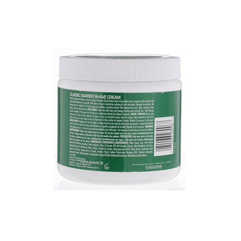 Clubman Classic Barber Shave Cream 16oz