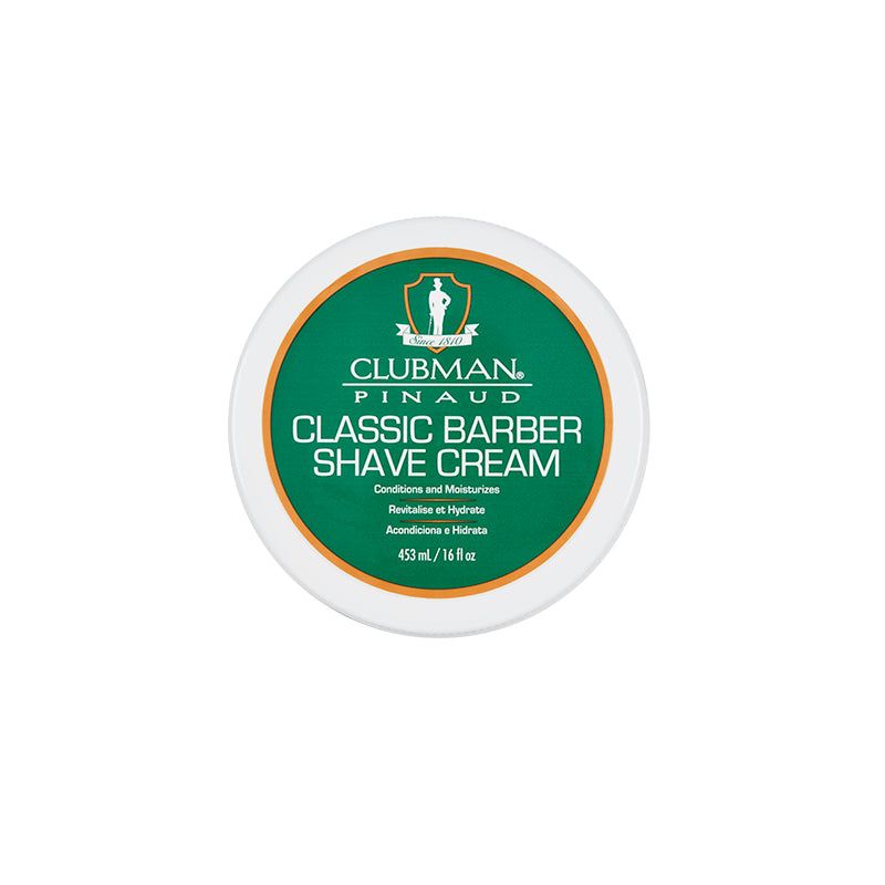 Clubman Classic Barber Shave Cream 16oz